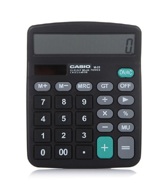 CASIO M28 CALCULATOR