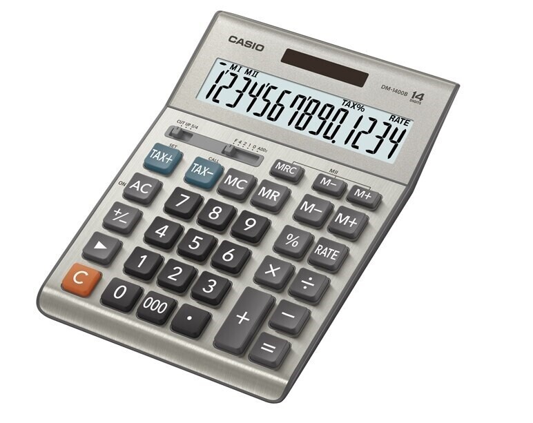 CASIO DM-1400 CALCULATOR