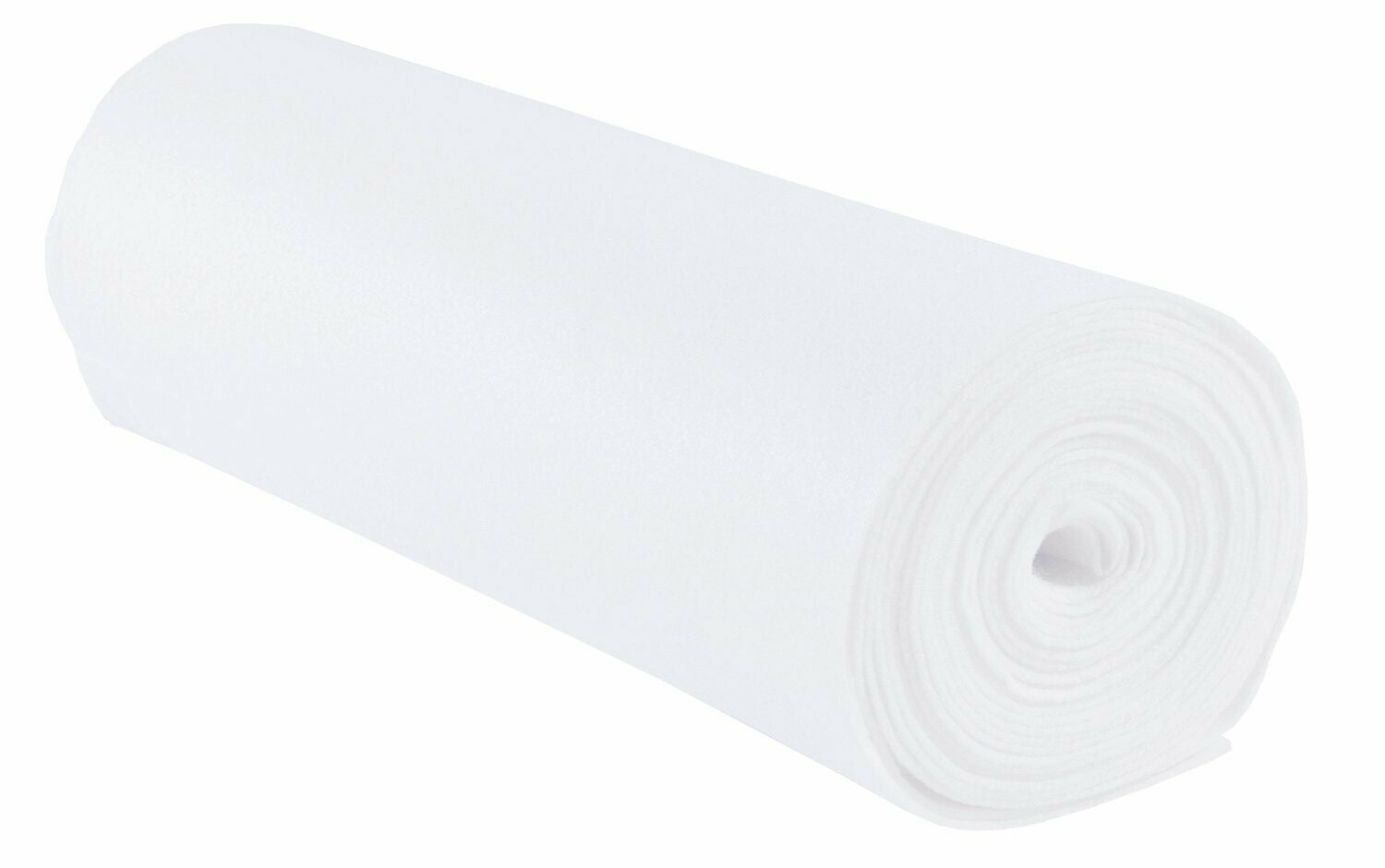 FOLIA/BASTELFILZ HOBBY CRAFT FELT 1MTR ROLL 5200, Colour: White