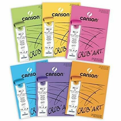 CANSON A3 DRAWING PAD 96GRM 80SHS 400100171