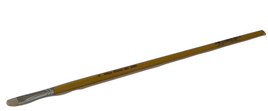 PEBEO FLAT WHITE BRISTLE BRUSH 9603-06