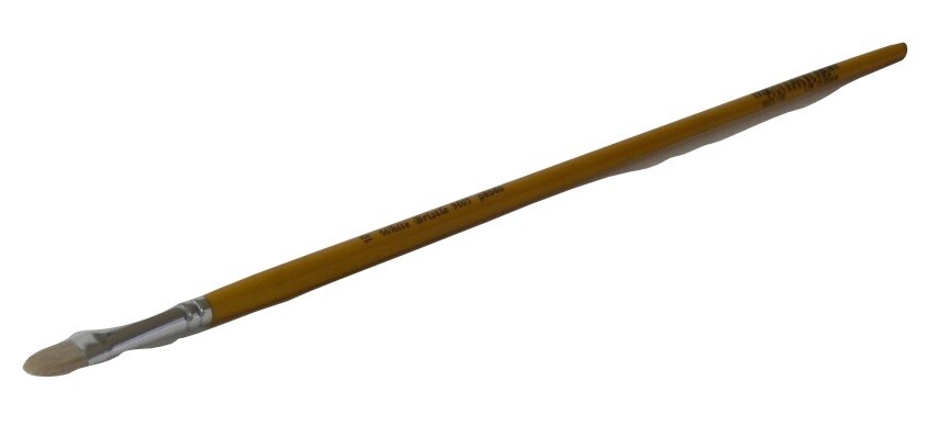 PEBEO FLAT WHITE BRISTLE BRUSH 9603-10