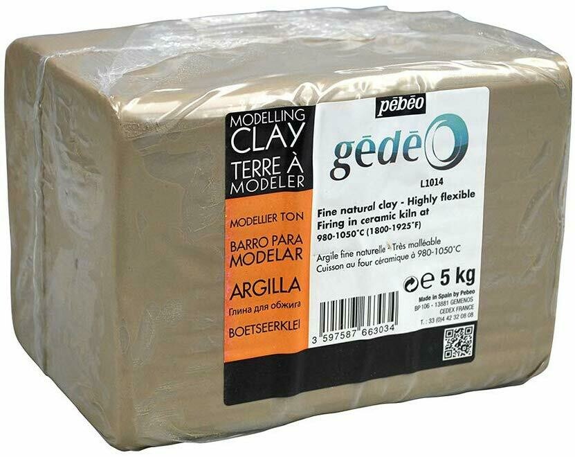PEBEO 5KG RED/WHITE MODELLING CLAY 766303-766405