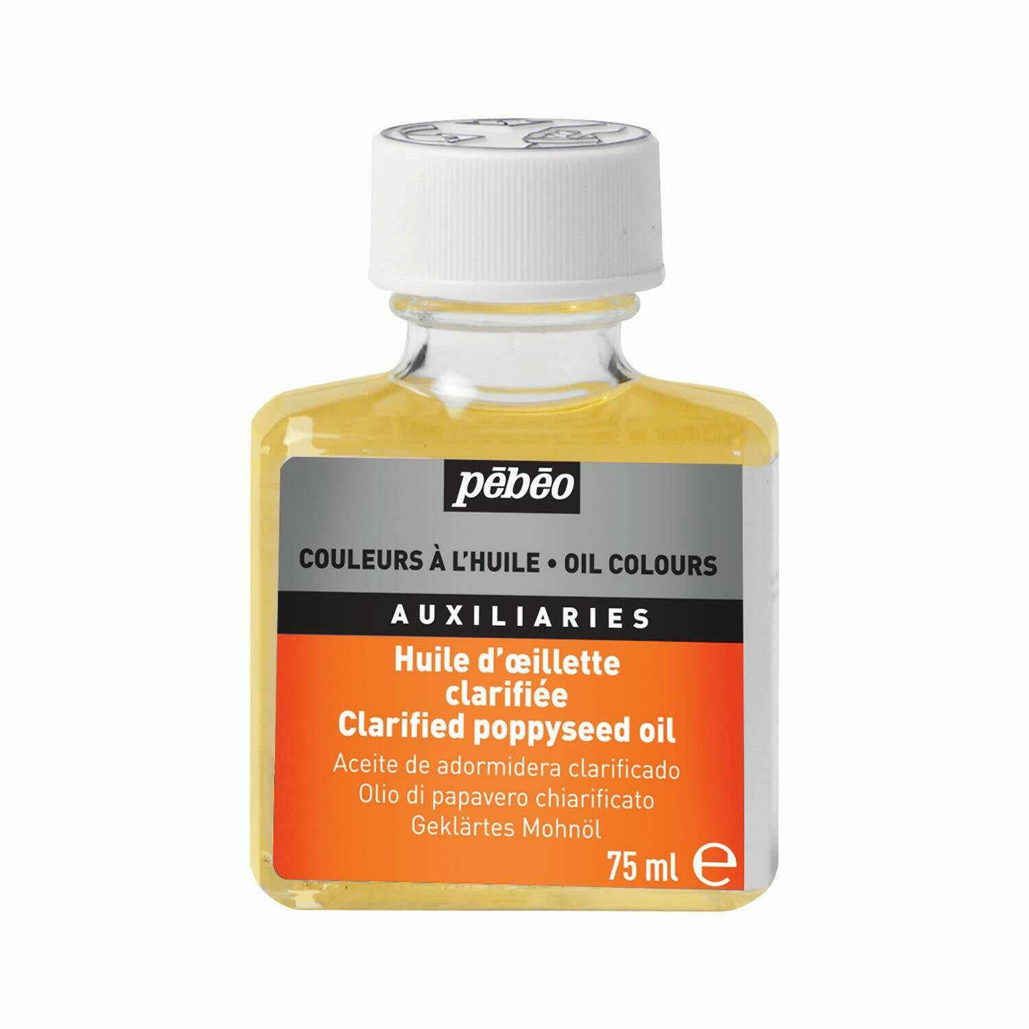 PEBEO 75ML CLARIFIED POPPY SEED OIL 650201