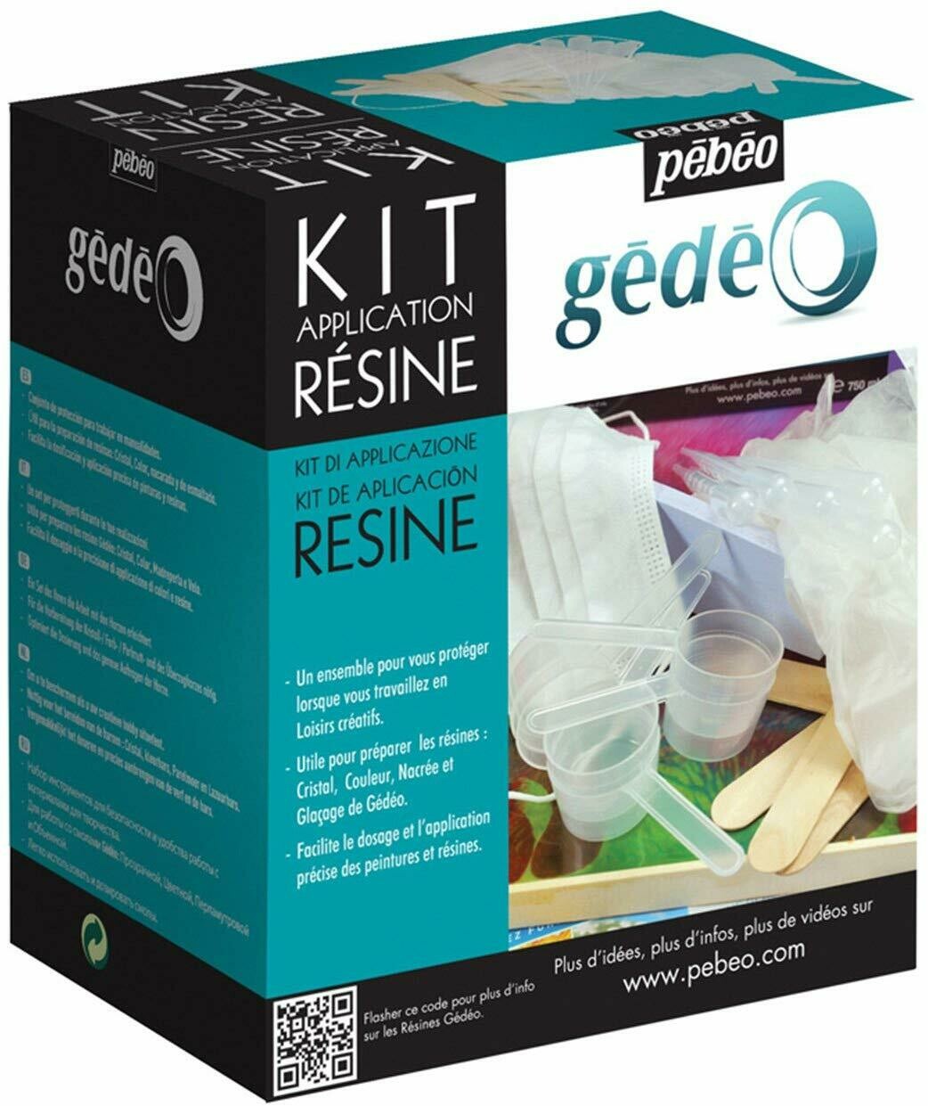 PEBEO RESIN APPLICATION KIT 766800