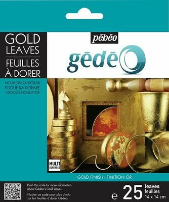 PEBEO GEDEO 25SHS GOLD/SILVER LEAVES 766542-766543