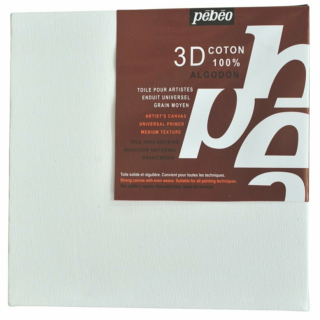 PEBEO 3D 20X20 COTTON CANVAS 782499