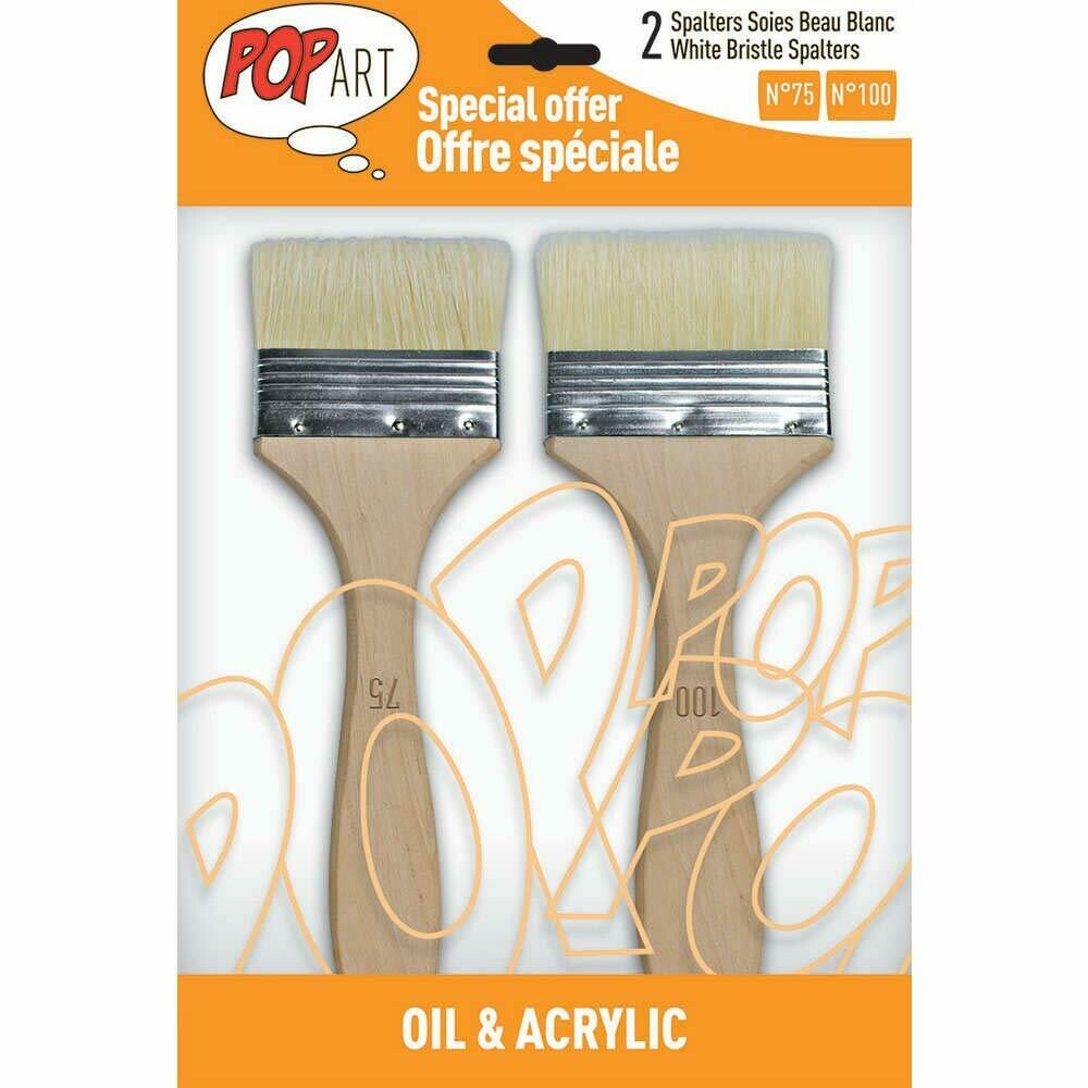 PEBEO 2PCS SPALTERS BRUSH 950650/950750/950751