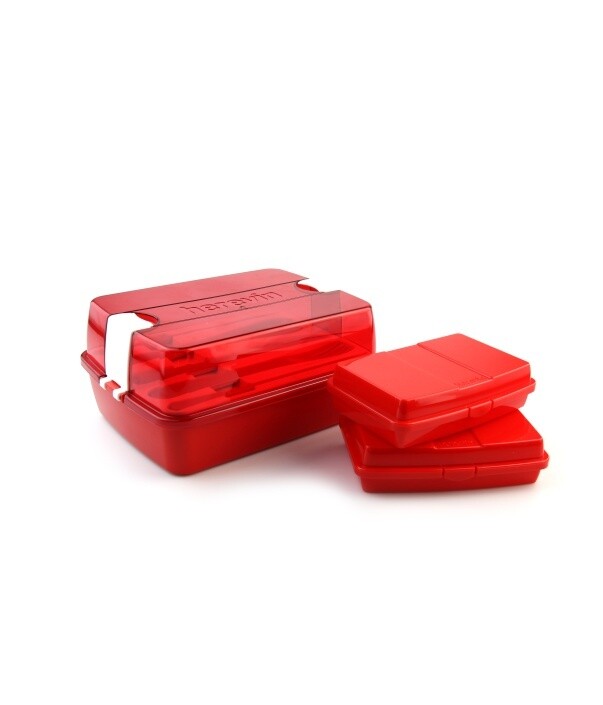 HEREVIN LUNCH BOX COLOUR ASSTD 161275-001/002/003/