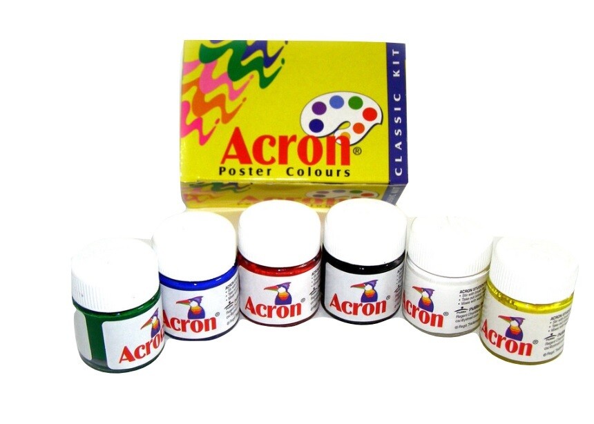 ACRON 90ML POSTER COLOUR CLASSIC KIT