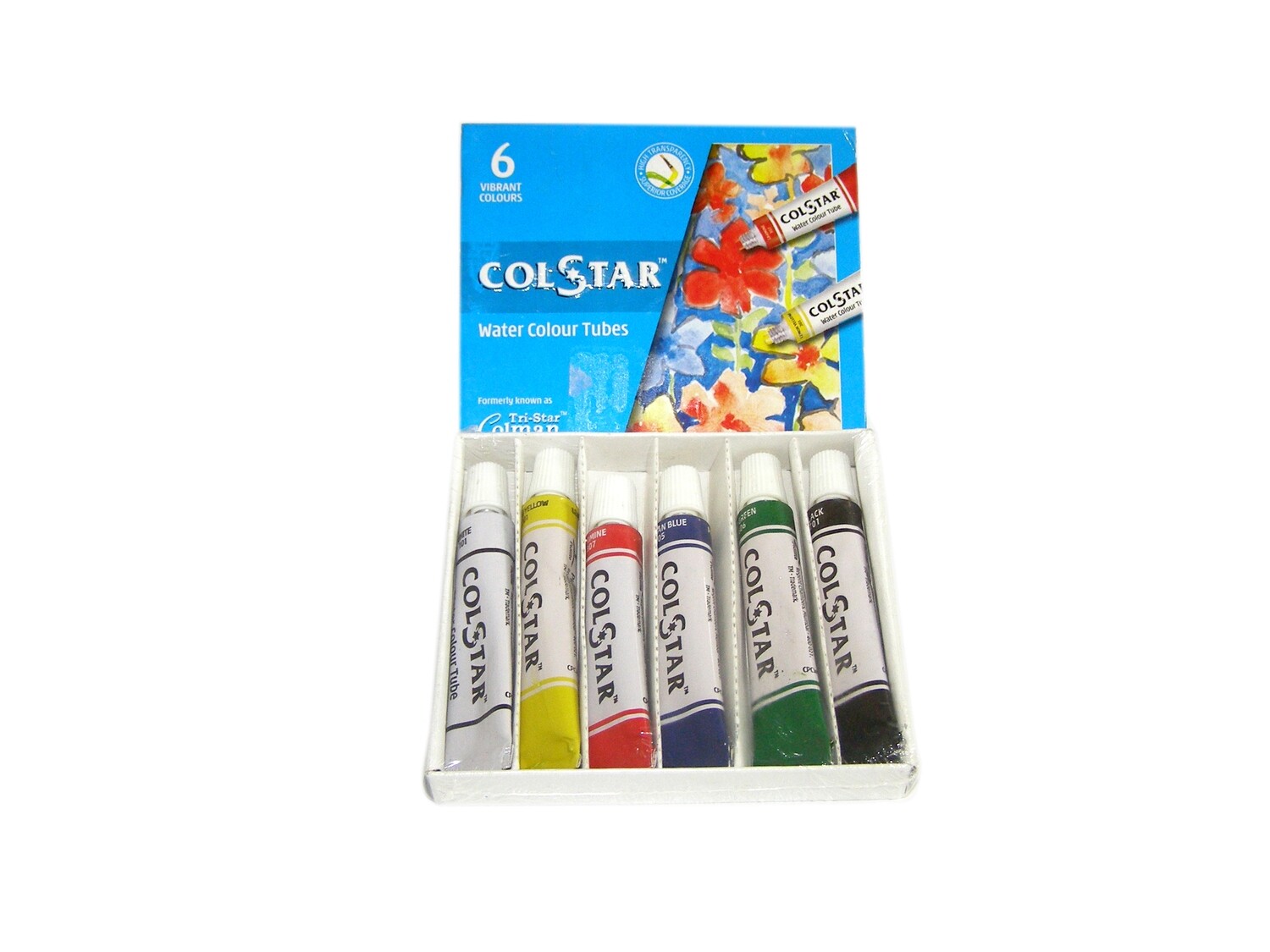 COLSTAR 6 WATER COLOR TUBE 30ML