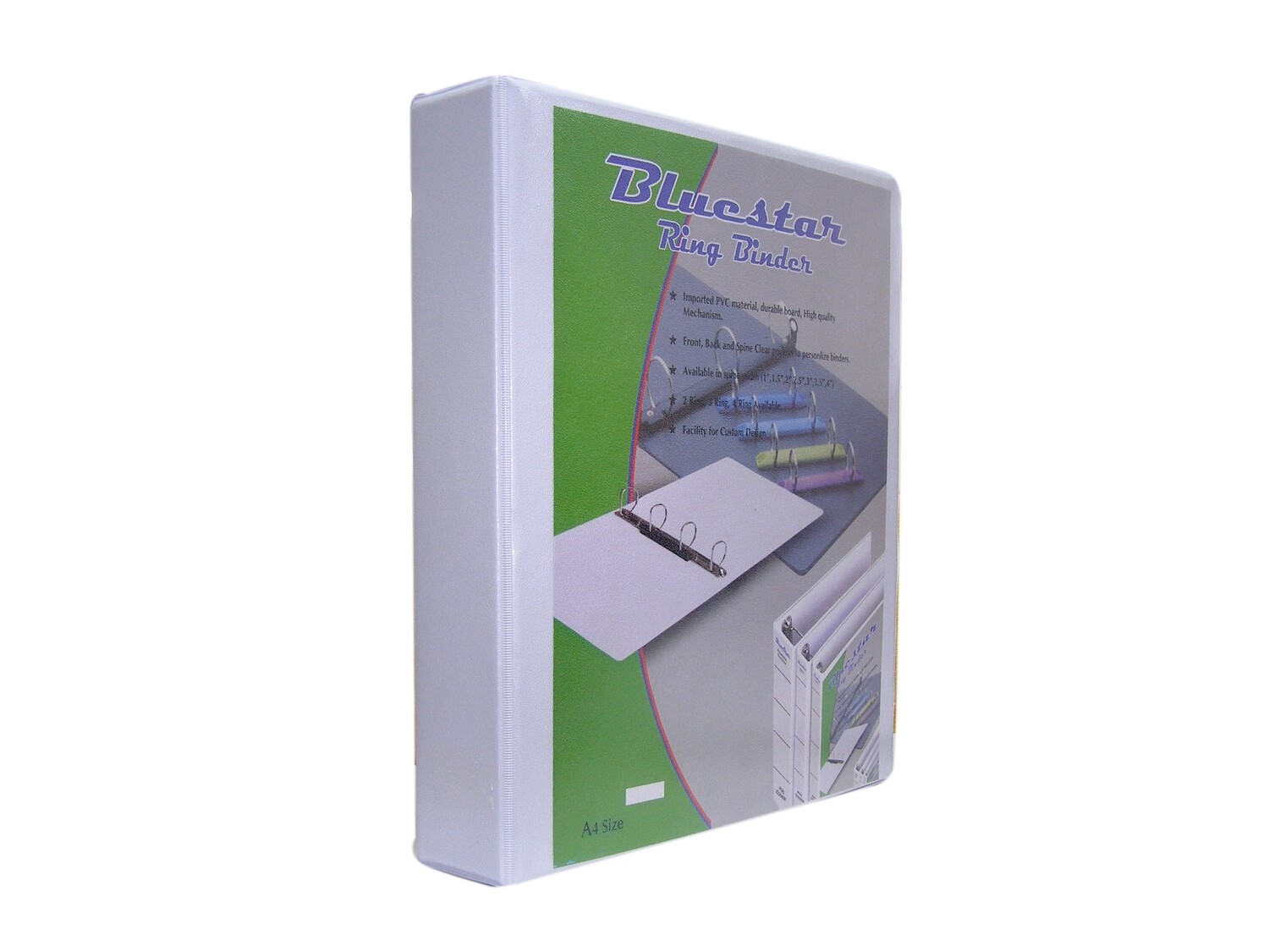 BLUESTAR PVC A4 BINDER 2 RING 1&quot;