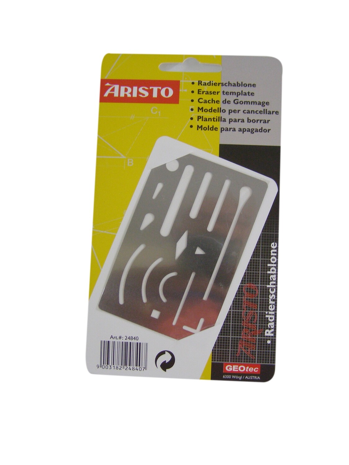 ARISTO ERASER TEMPLATE ES30 24840