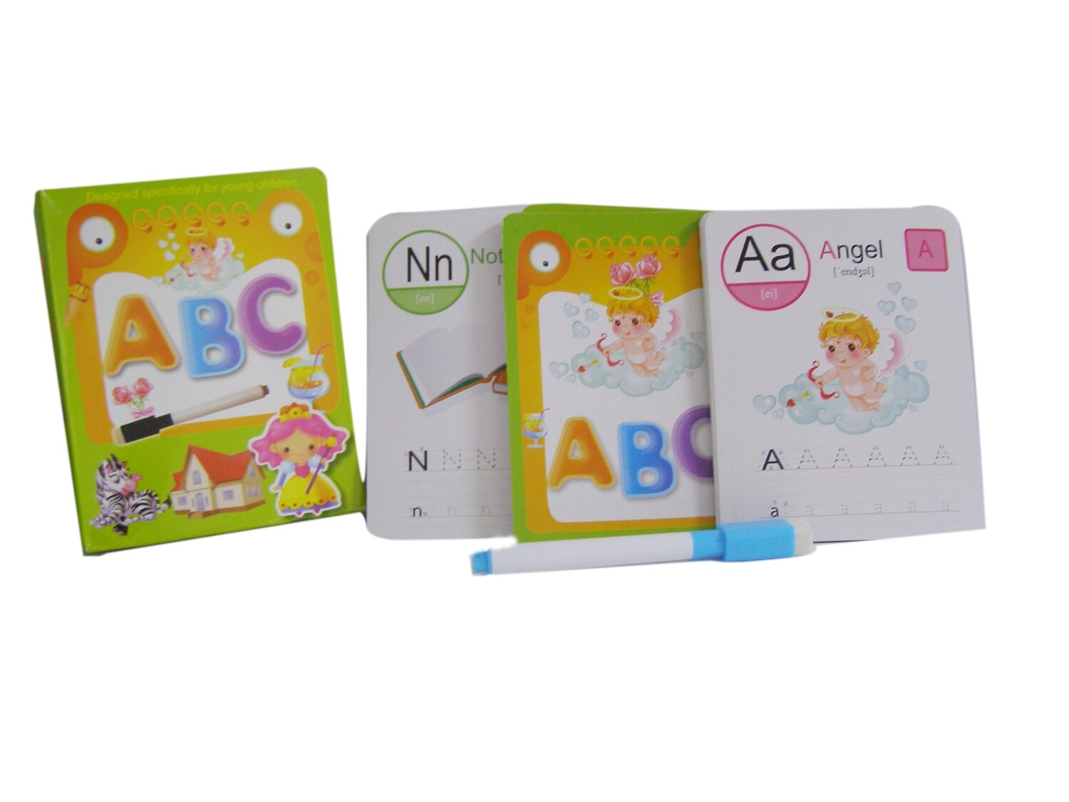 GZ ABC CARDS WRITE&amp;WIPE G19-052