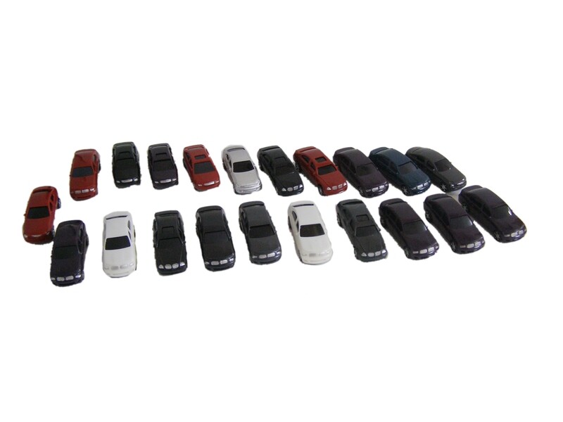 GZ 20PCS CARS 1:100 MEDIUM ASSTD G19-004