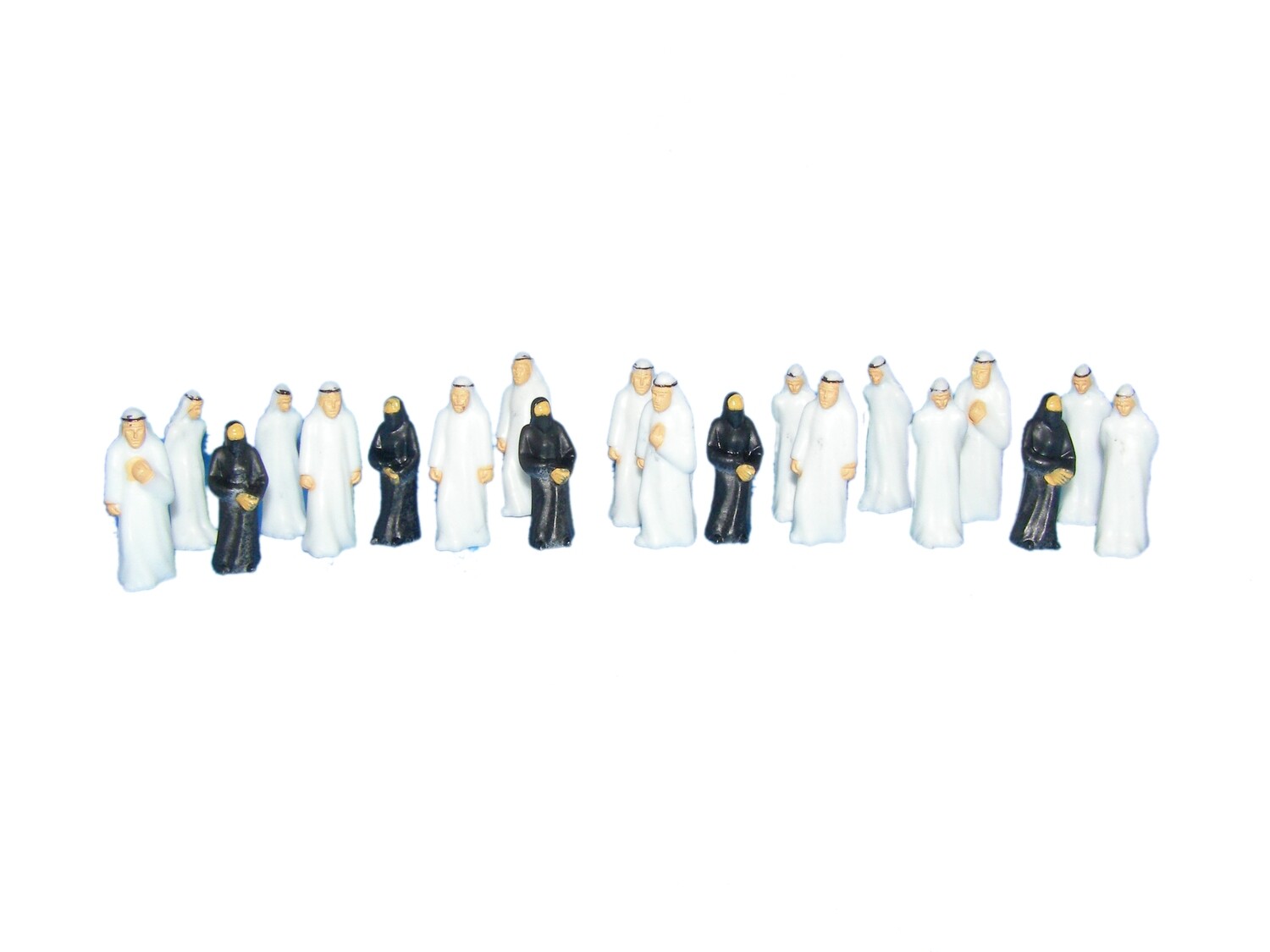GZ 20PCS HUMAN FIGURES 1:50 ARABS SMALL