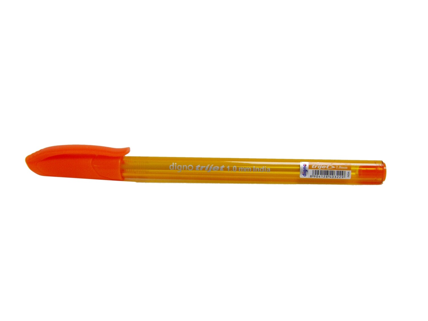 DIGNO TRIJET BALL PEN MULTI COLOR SINGLE, Ink Colour: Orange