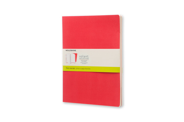 MOLESKINE VOLANT PLAIN XL ST=2 S.RD (890570)
