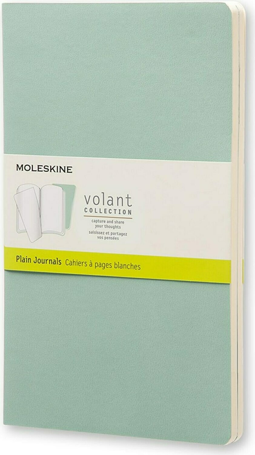 MOLESKINE VOLANT PLAIN LRG ST=2 S.GN (890549)