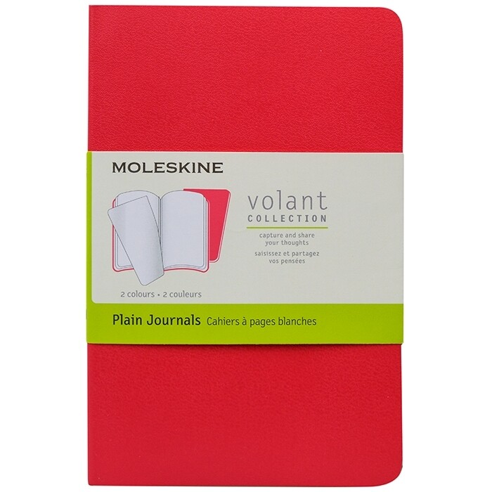 MOLESKINE VOLANT PKT PLAIN ST=2 S.RD (890433)