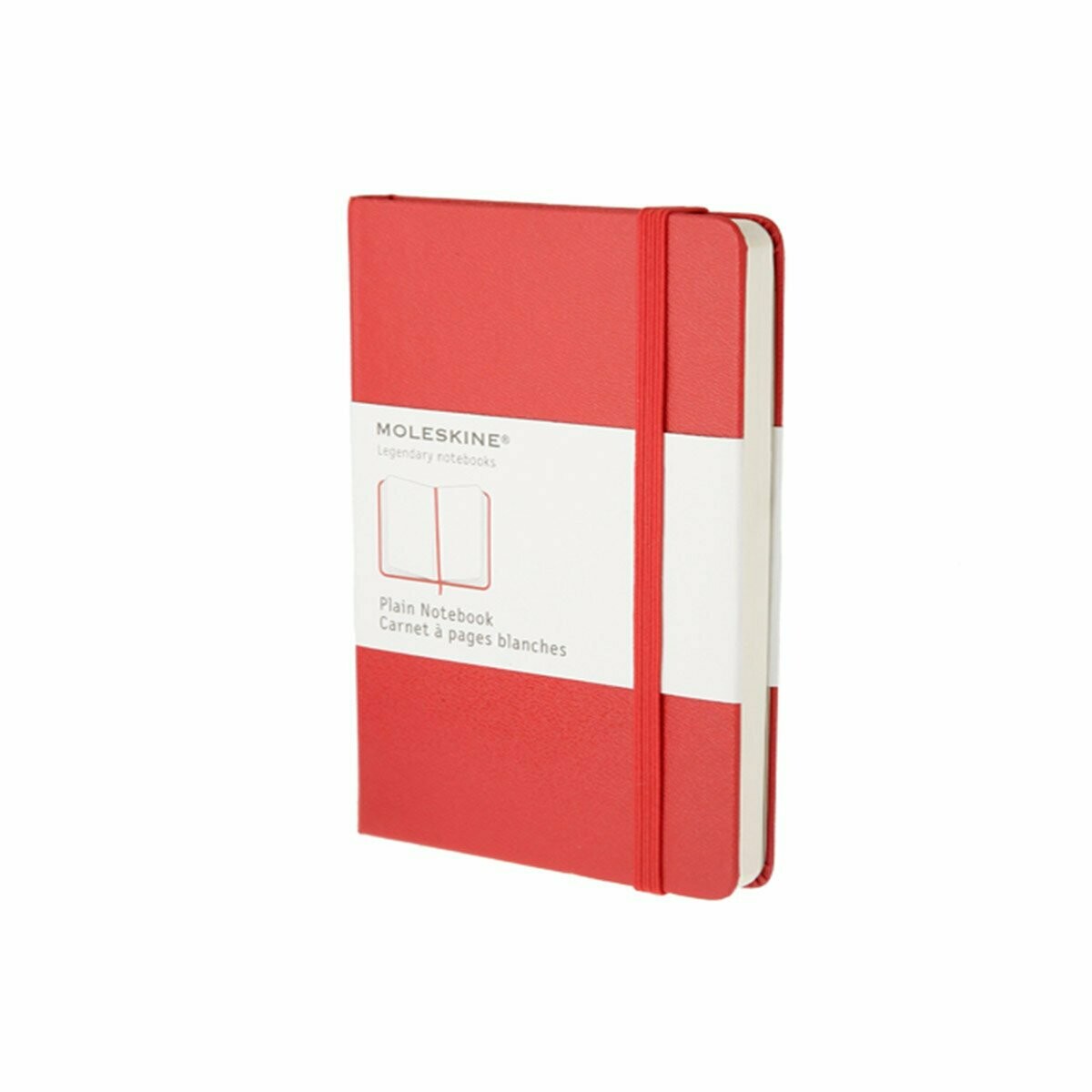 MOLESKINE PLAIN NOTEBOOK RED NOTEBOOK PKT (930024)