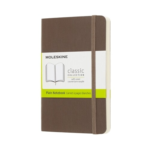 MOLESKINE PLAIN NOTEBOOK SOFT KHAKHI-PKT (3223586)
