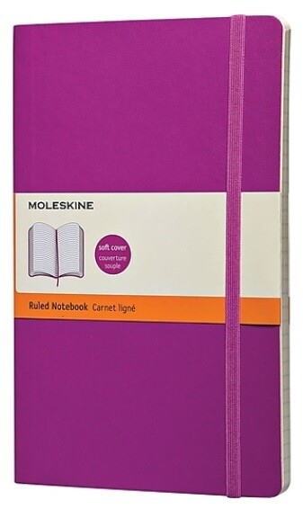 MOLESKINE RULED NOTEBOOK SOFT PE-LRG (323647)