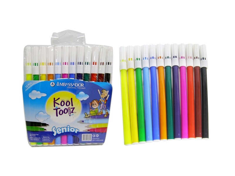 KOOLTOOLZ 12PCS SENIOR SKETCH PEN
