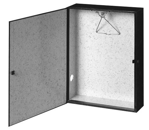 LION/HAPPY LOCK SPRING CLOSED/RIGID BOX FILE