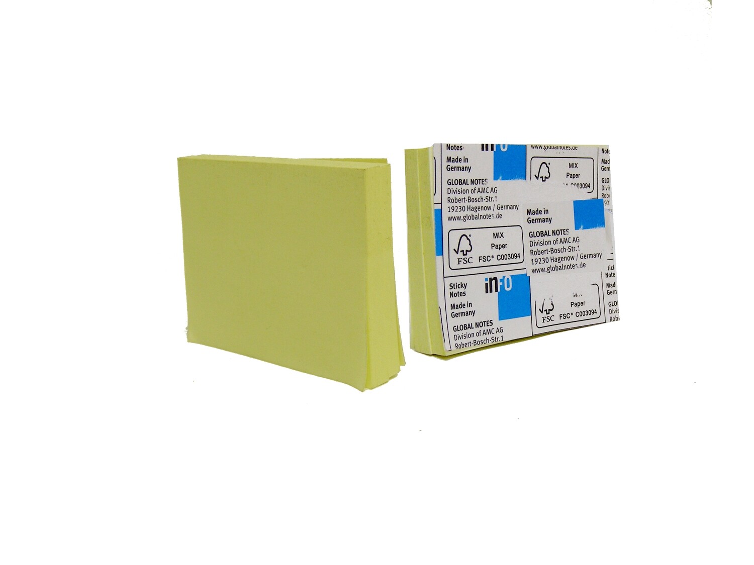 INFO YELLOW NOTE PAD 1 1/2X2&quot; 5653-01 (50X40MM)