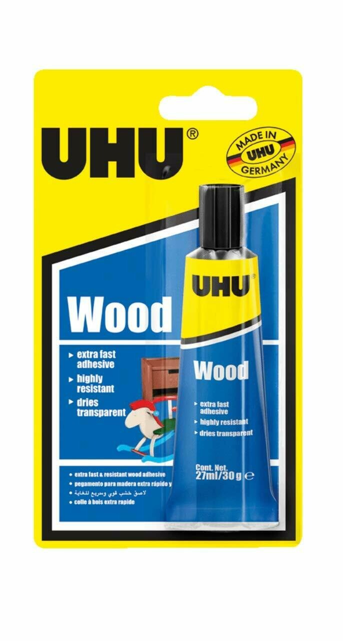 UHU 27ML WOOD ADHESIVE 37585