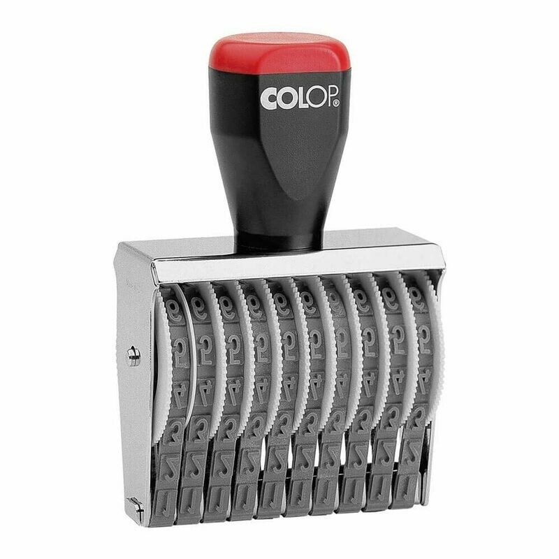 COLOP NUMBERING RUBBER STAMP CO7010