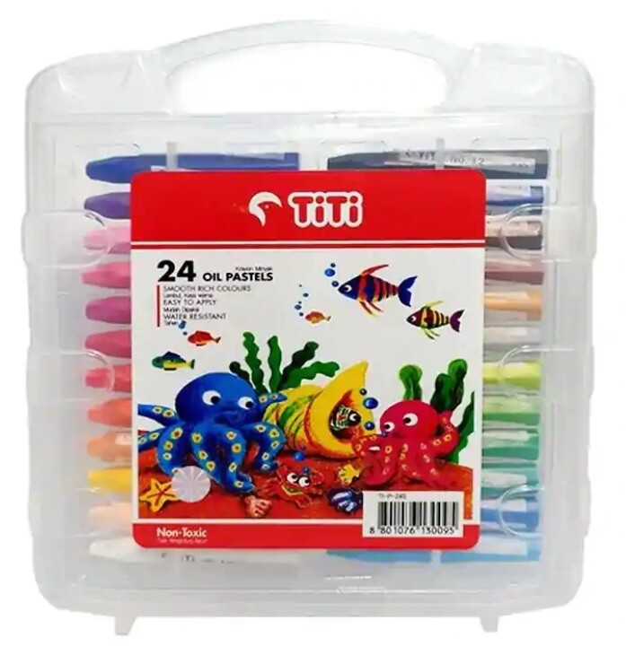 TITI 24PCS OIL PASTEL COLORS TI-P-24S