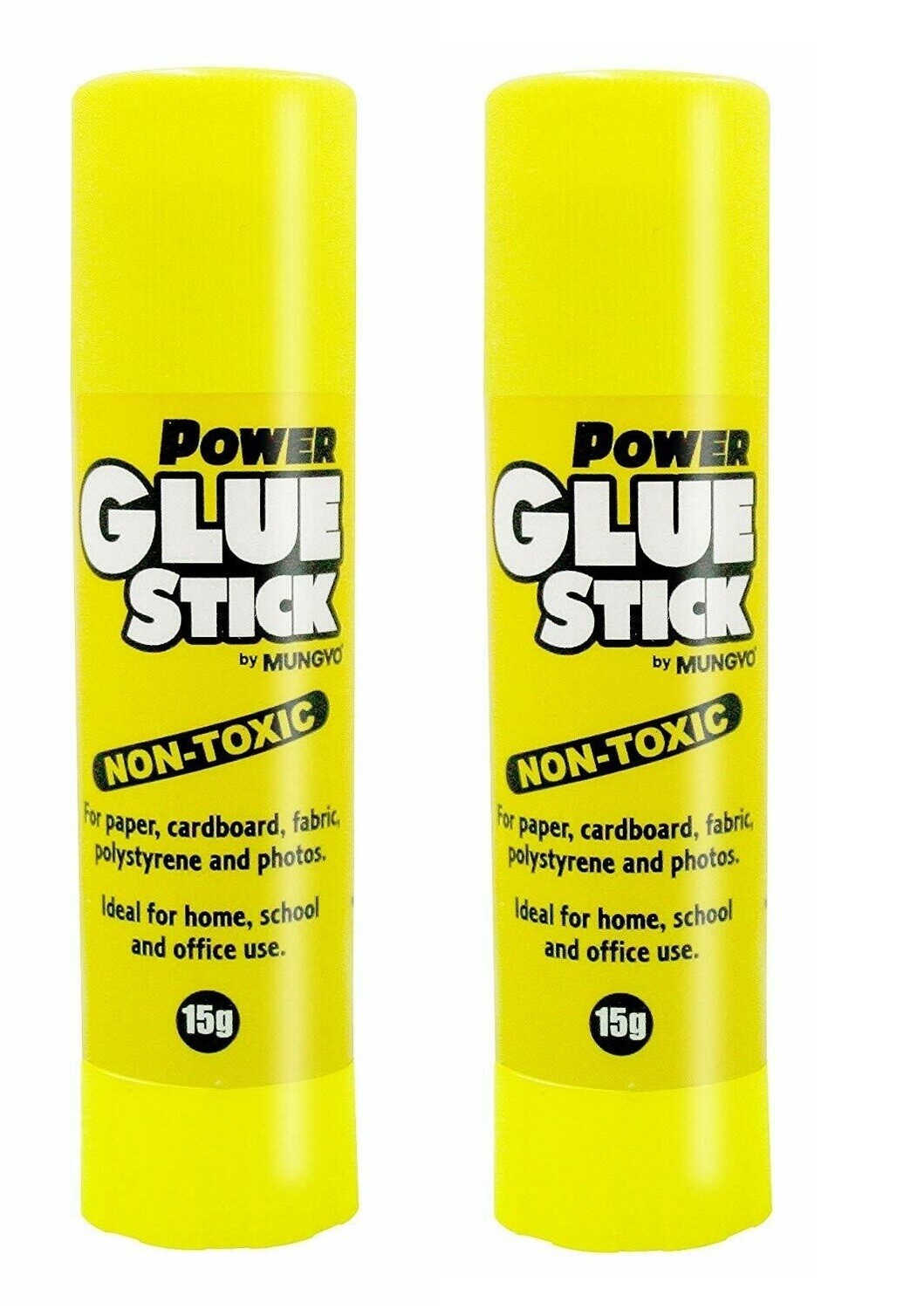 MUNGYO 2PCS 15GRM POWER GLUE STICK PACK GS15YB