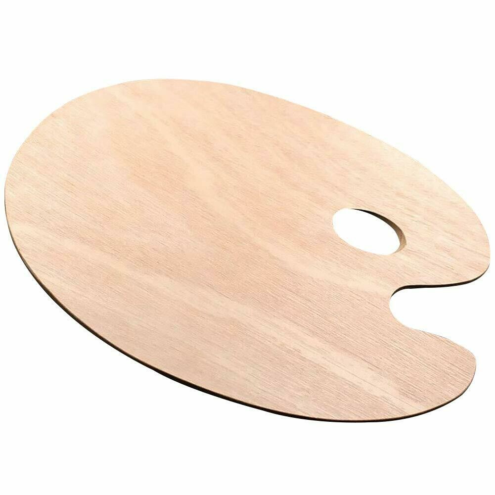 RSC 30X40 OVAL WOODEN PAINTING PALETTE D18-22