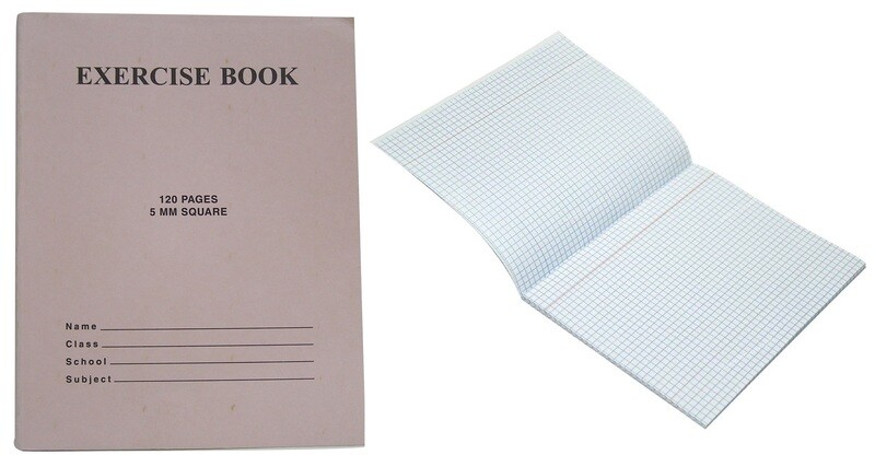 FIS 120 PAGES ASSTD EXERCISE NOTE BOOK