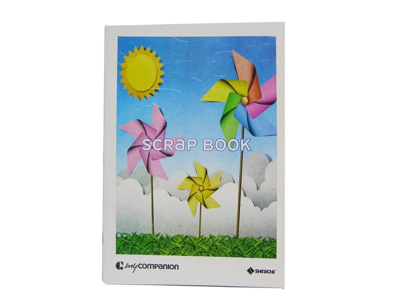 SHRACHI A4 COLOR SCRAP BOOK 16SHS 120GSM
