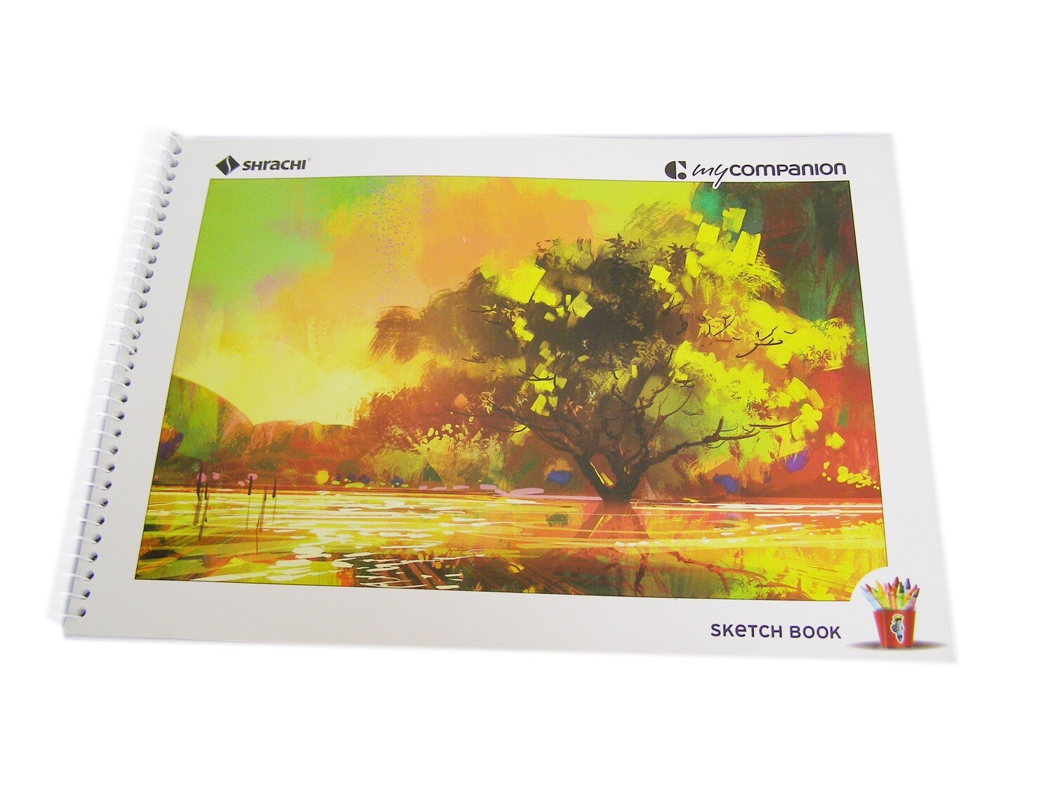 SHRACHI B4 SKETCH BOOK 20SHT HARDBACK SPIRAL