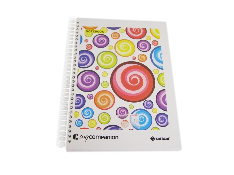 SHRACHI B5 HARD CASE+SPIRAL BOUND BOOK 160PGS 70GM