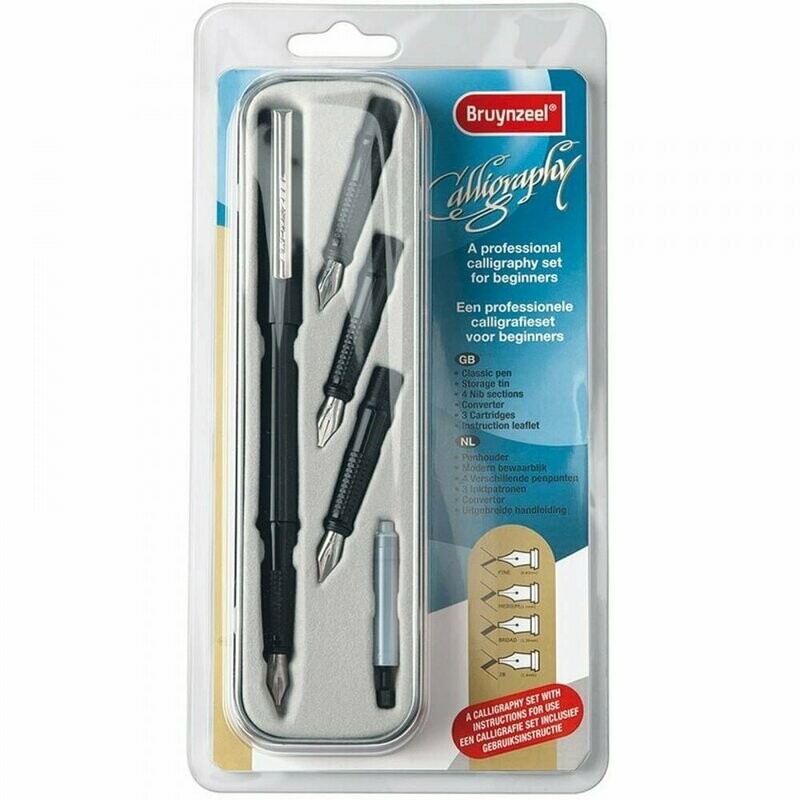BRUYNZEEL 8PCS BEGINNER CALLIGRAPHY SET 9341P08