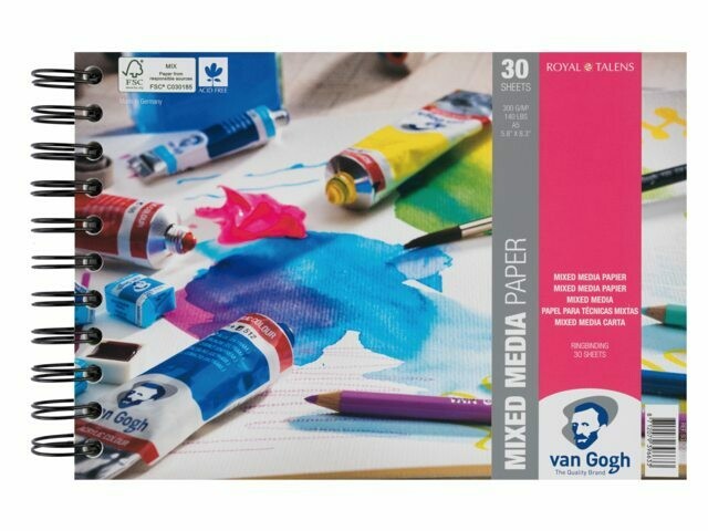 VAN GOGH A3 MIXED MEDIA PAPER 30SHT 300GRM