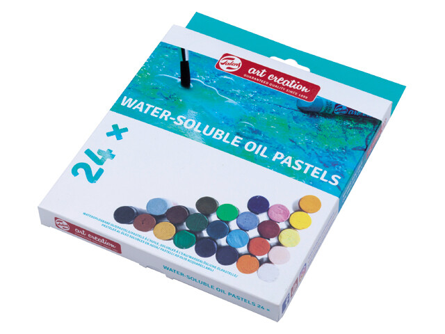 ROTAL TALENS 24PC WATER OIL PASTEL KIT 9029124M