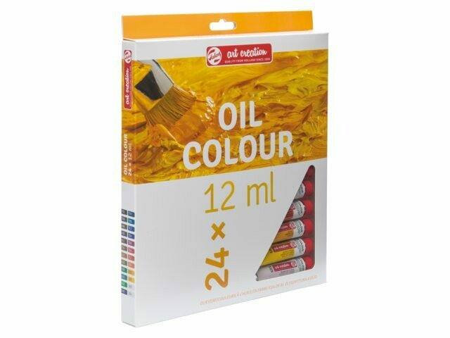 ROYAL TALENS 24X12ML OIL COLOR SET 9020124M