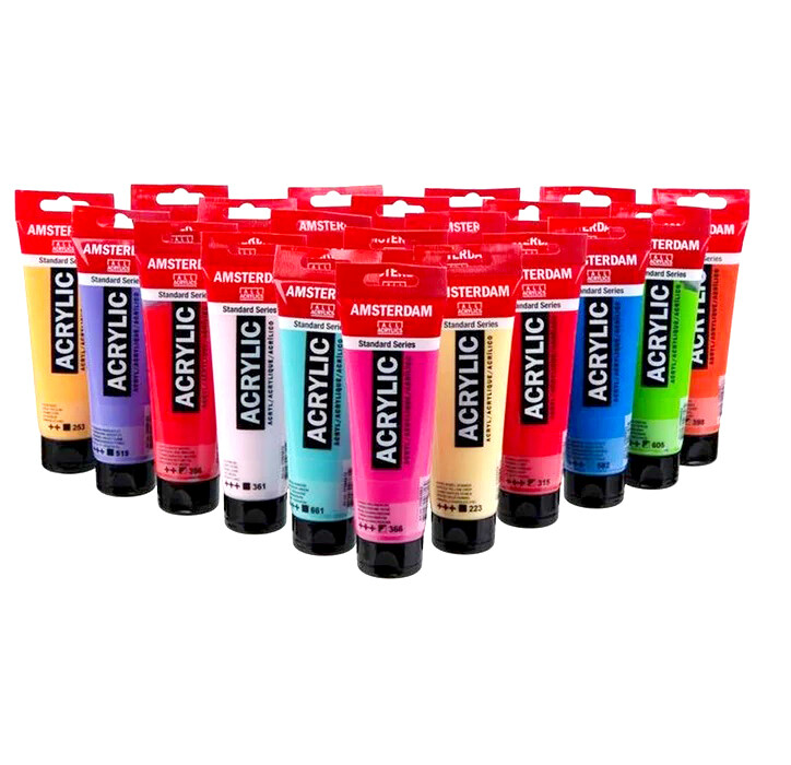AMSTERDAM 120ML ACRYLIC ASSTD COLOURS 177SERIES