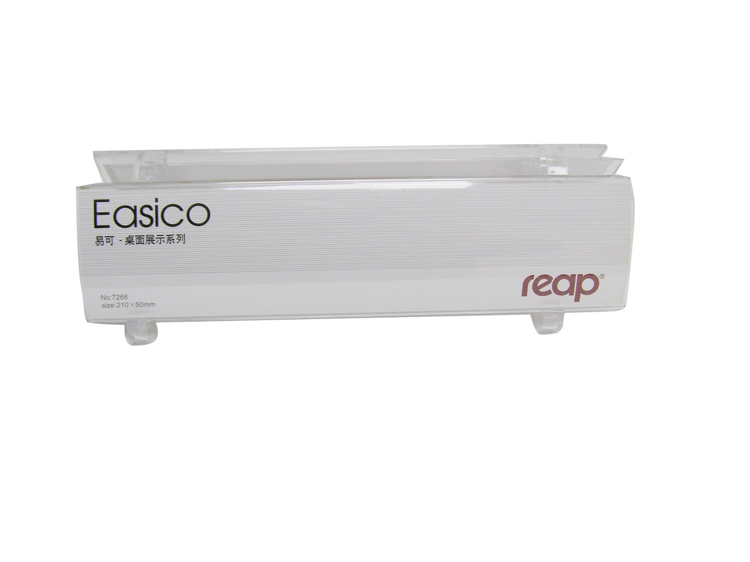 RSC/REAP ACRYLIC DESK LABEL 210X50MM 7266 D17-140