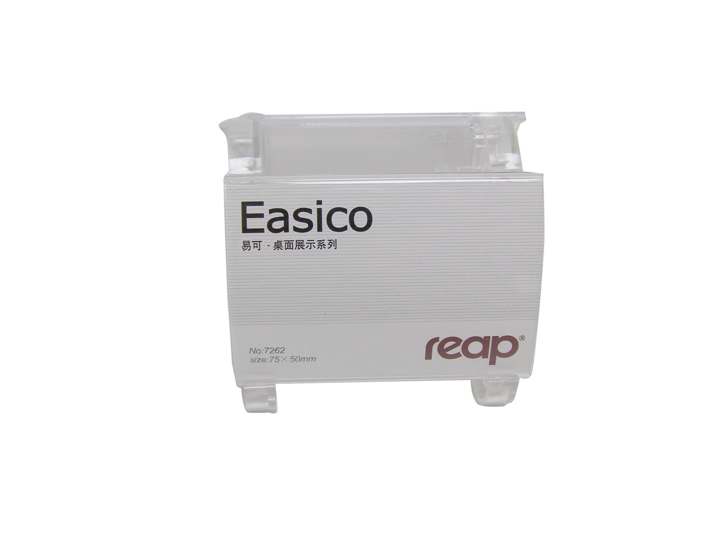 RSC/REAP ACRYLIC DESK LABEL 75X50MM 7262 D17-138