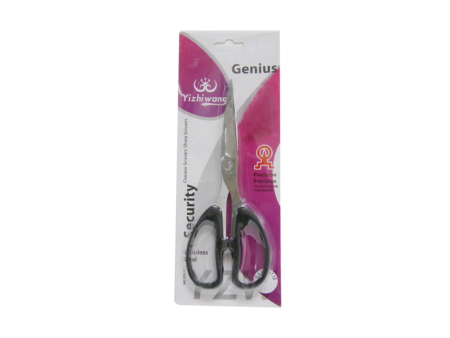 RSC YIZHI 7&quot; SCISSOR RUBBER HANDLE MED YZW-8017