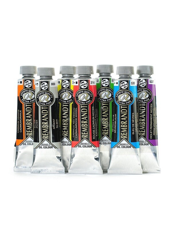 REMBRANDT 40ML OIL COLOURS ASSTD