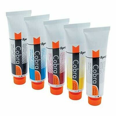 COBRA 40ML STUDY WATER MIXABLE OIL COLOR ASSTD