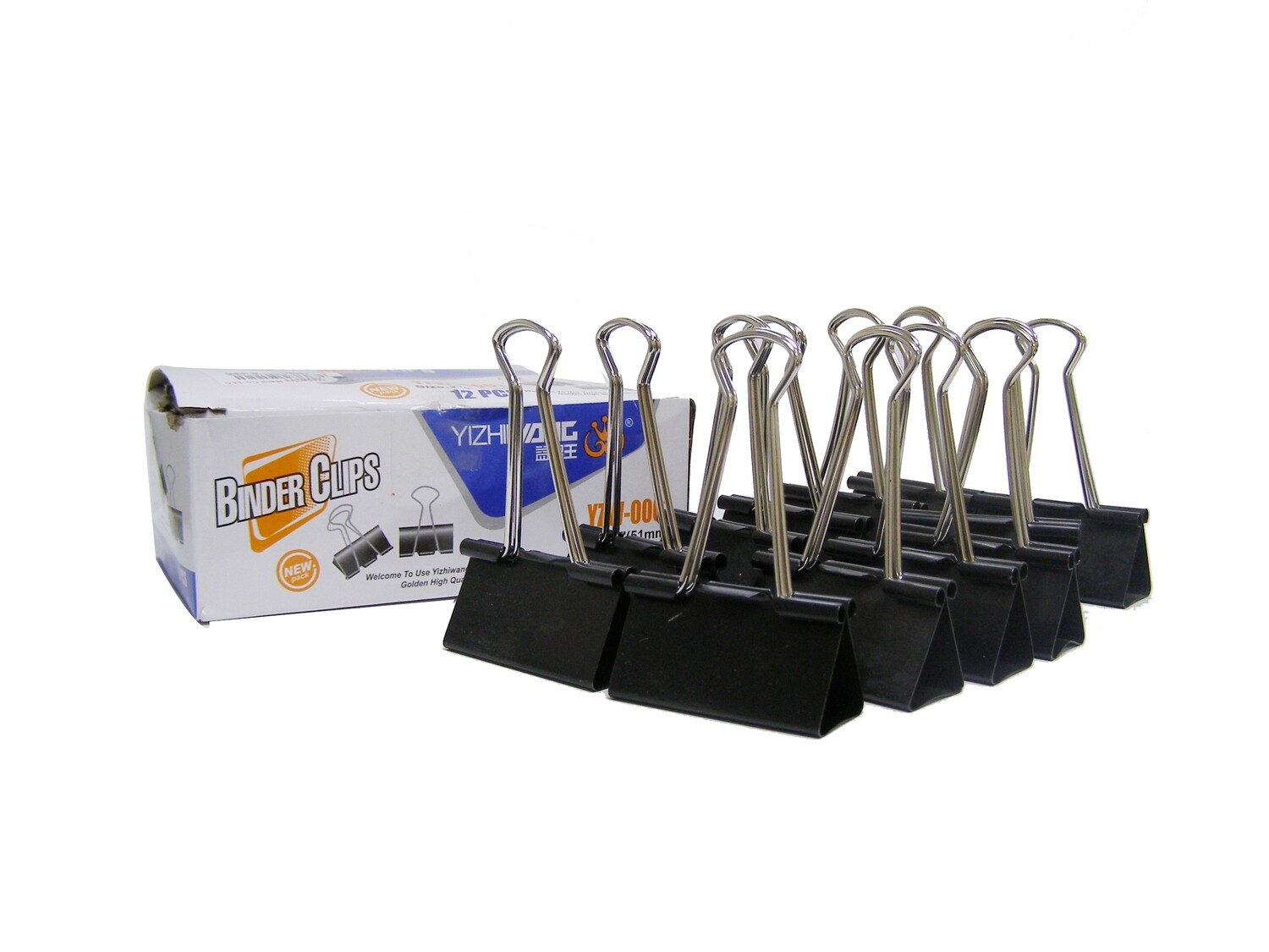 RSC 51MM (2&quot;) BINDER CLIP (1X12) NO-260 D16-132